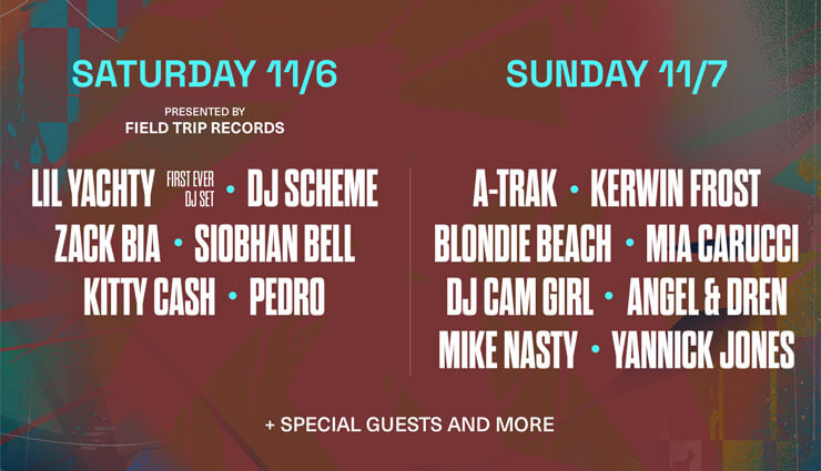 DJs & Special Live Guests