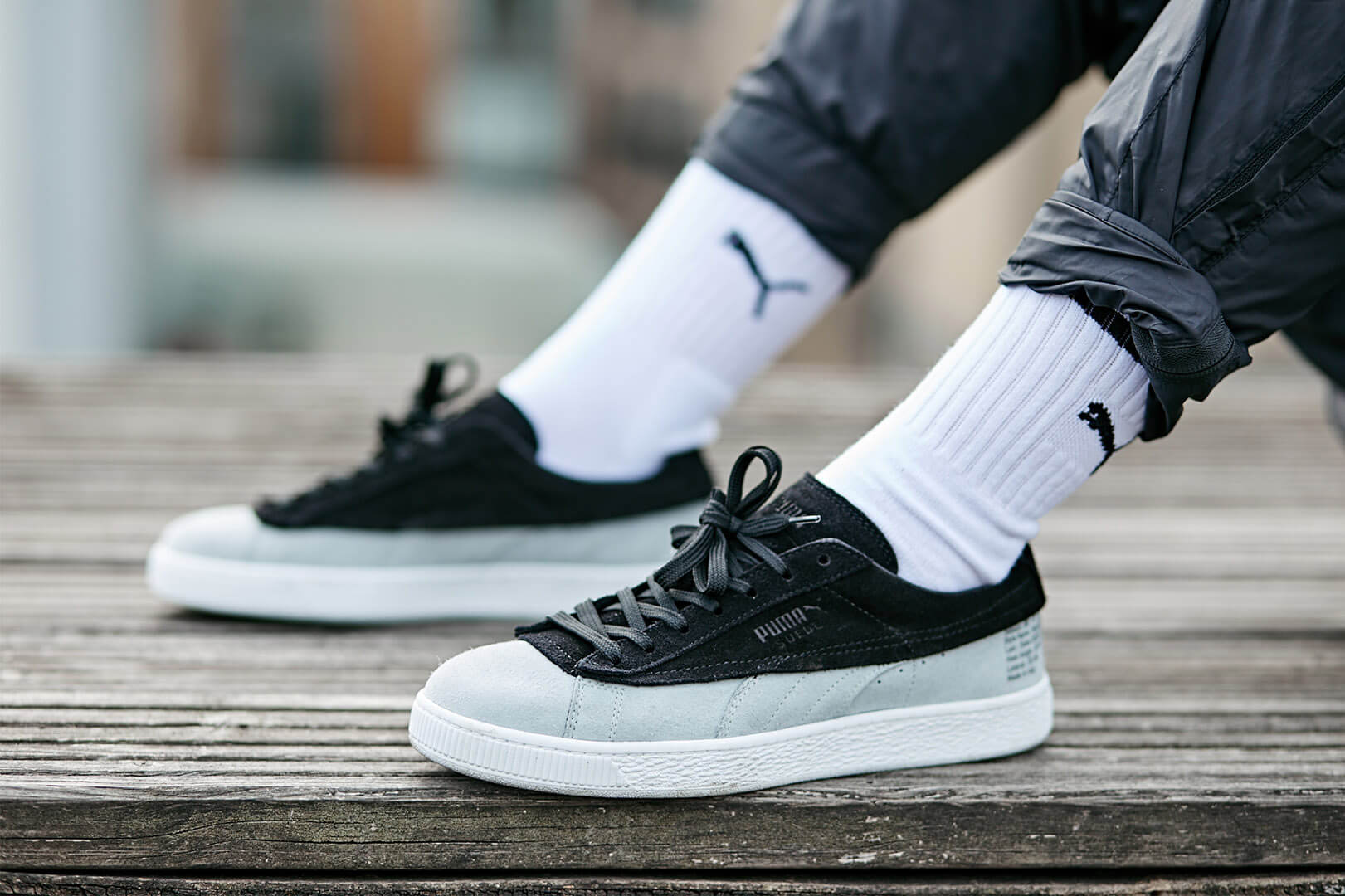 puma suede stampd